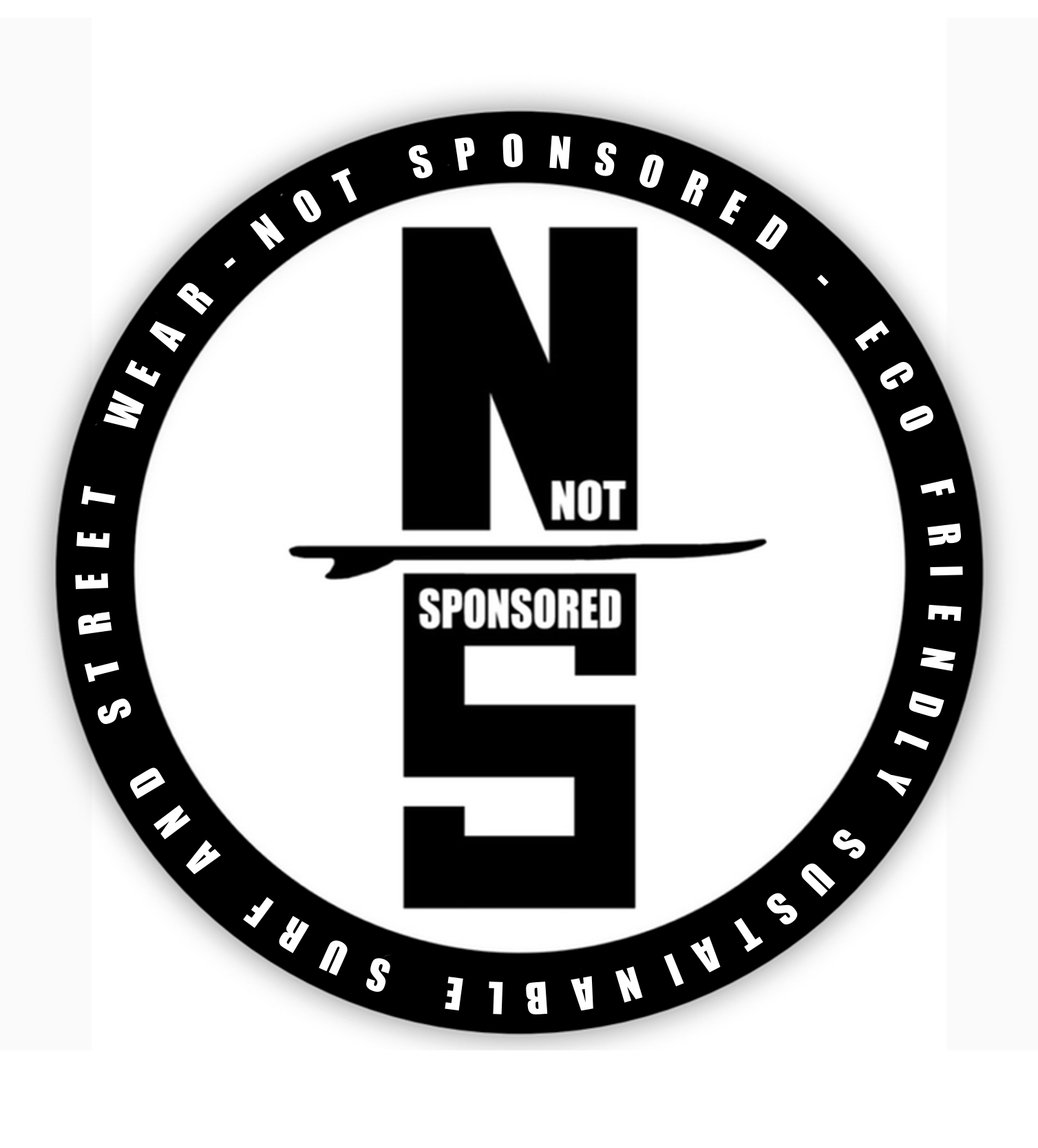 Not Sponsored Sustainable Surf Logo