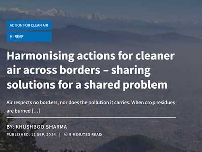 Harmonising actions for cleaner air across borders