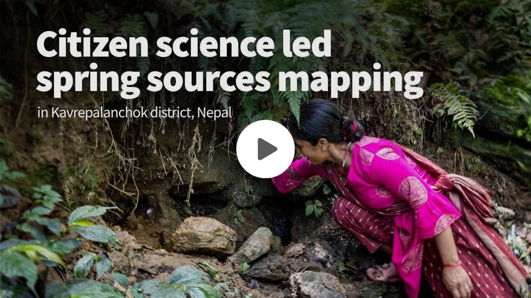 Citizen science led springs sources mapping in Kavrepalanchok district, Nepal