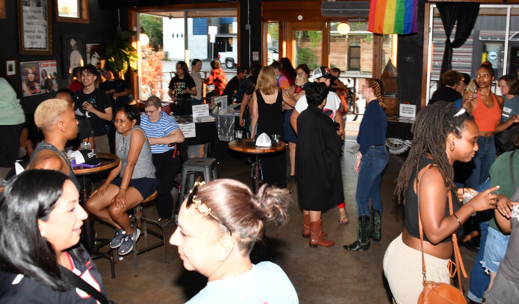Attendees at Curve's 2024 event at Pearl Bar in Houston, TX. 