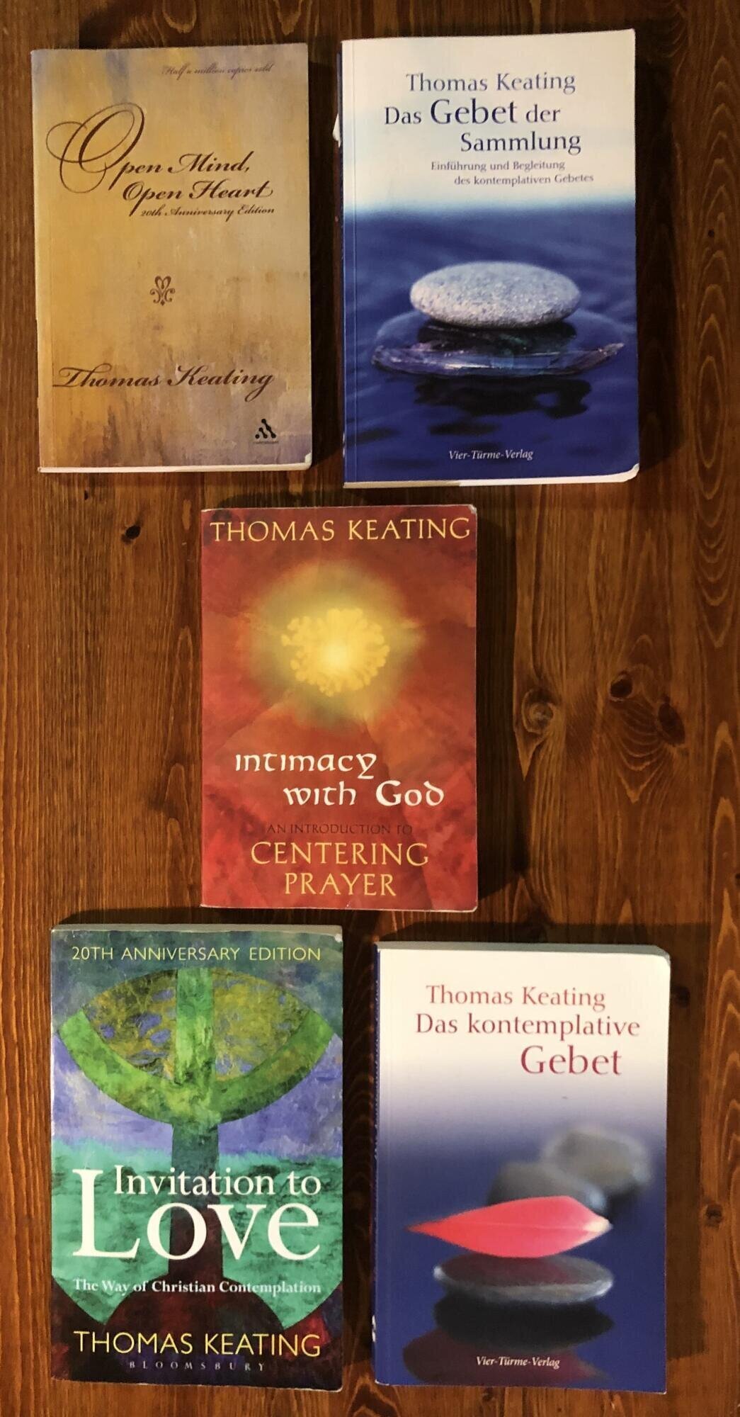 Die 3 Bücher von Thomas Keating