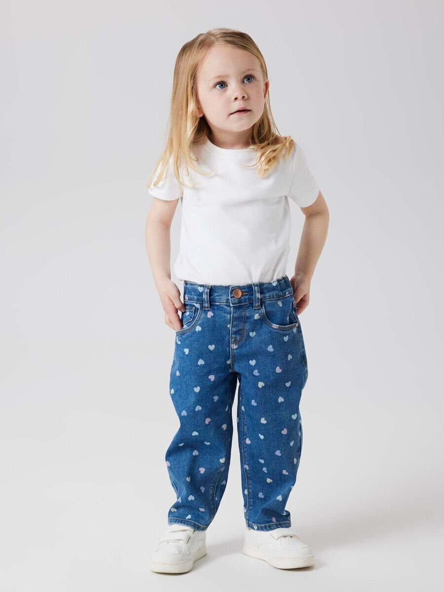 name it mini mom fit Denim Blue jeans