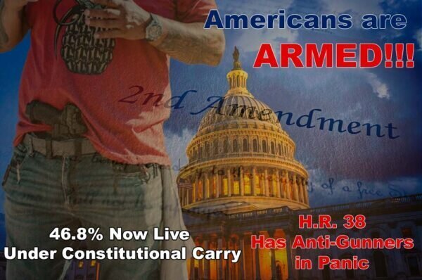 CCW Update: 46.8% Live in ‘Constitutional Carry’ States; Antis Cringe