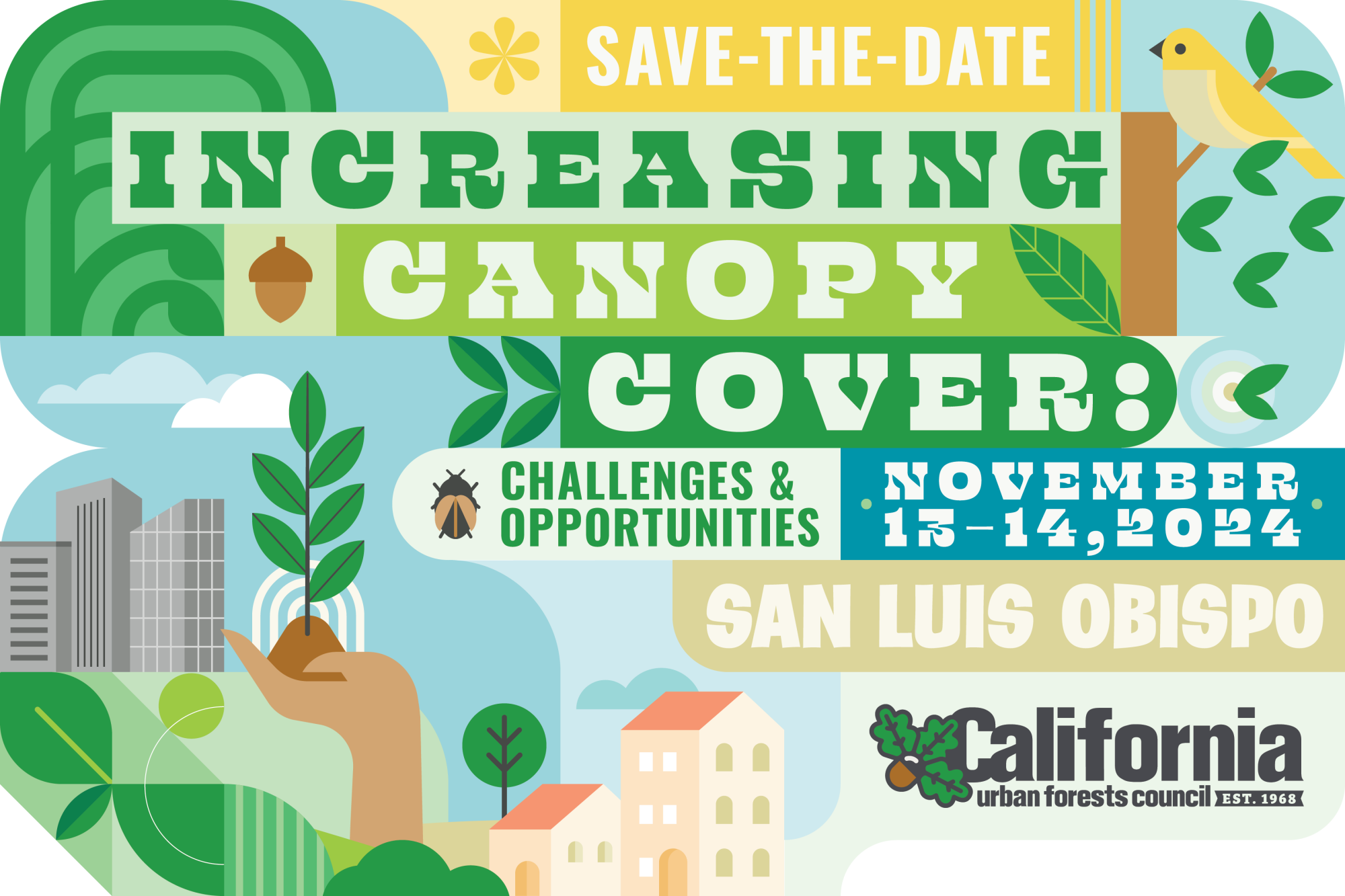 Increasing Canopy Cover: Challenges & Opportunities - November 13-14, 2024, San Luis Obispo