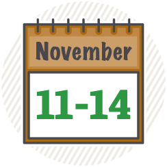 November 11-14, 2026