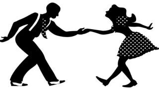 image of swing dancers