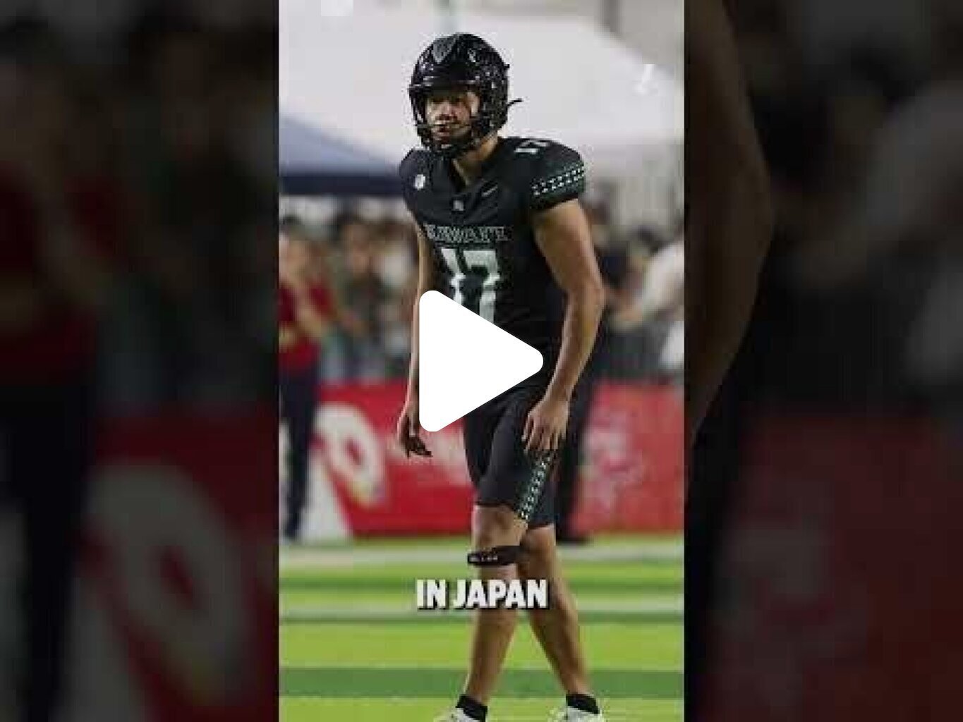 Meet "Tokyo Toe," Hawaii's Perfect Kicker
