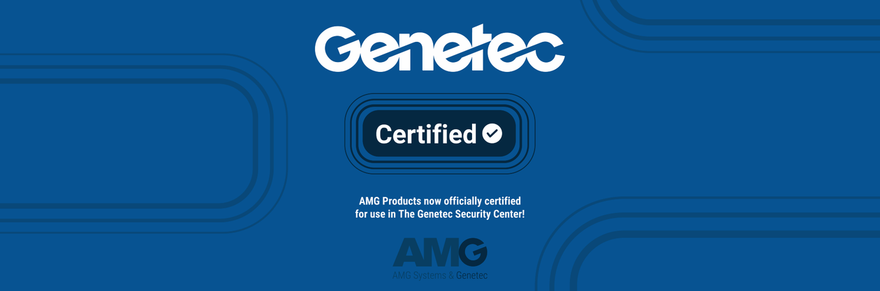 Genetec Certified integration with AMG Systems network products