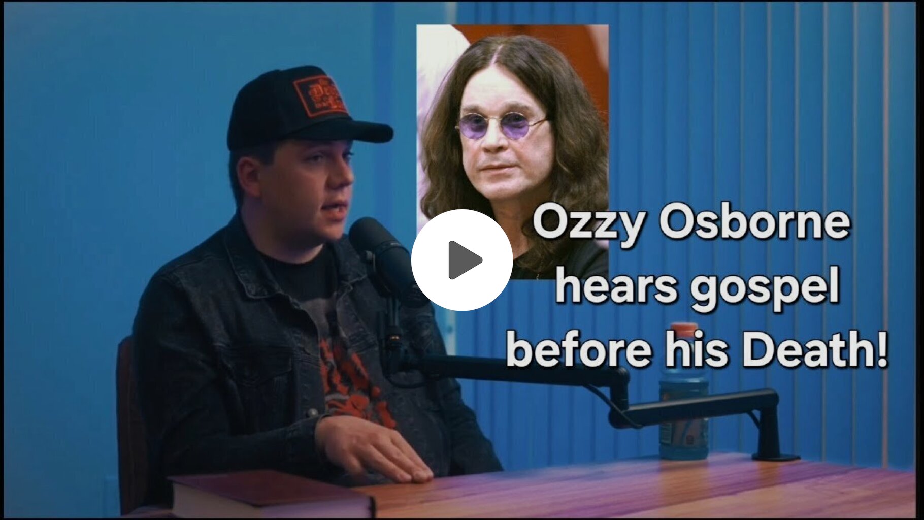 Ozzy Osbourne hears Gospel before his death!
