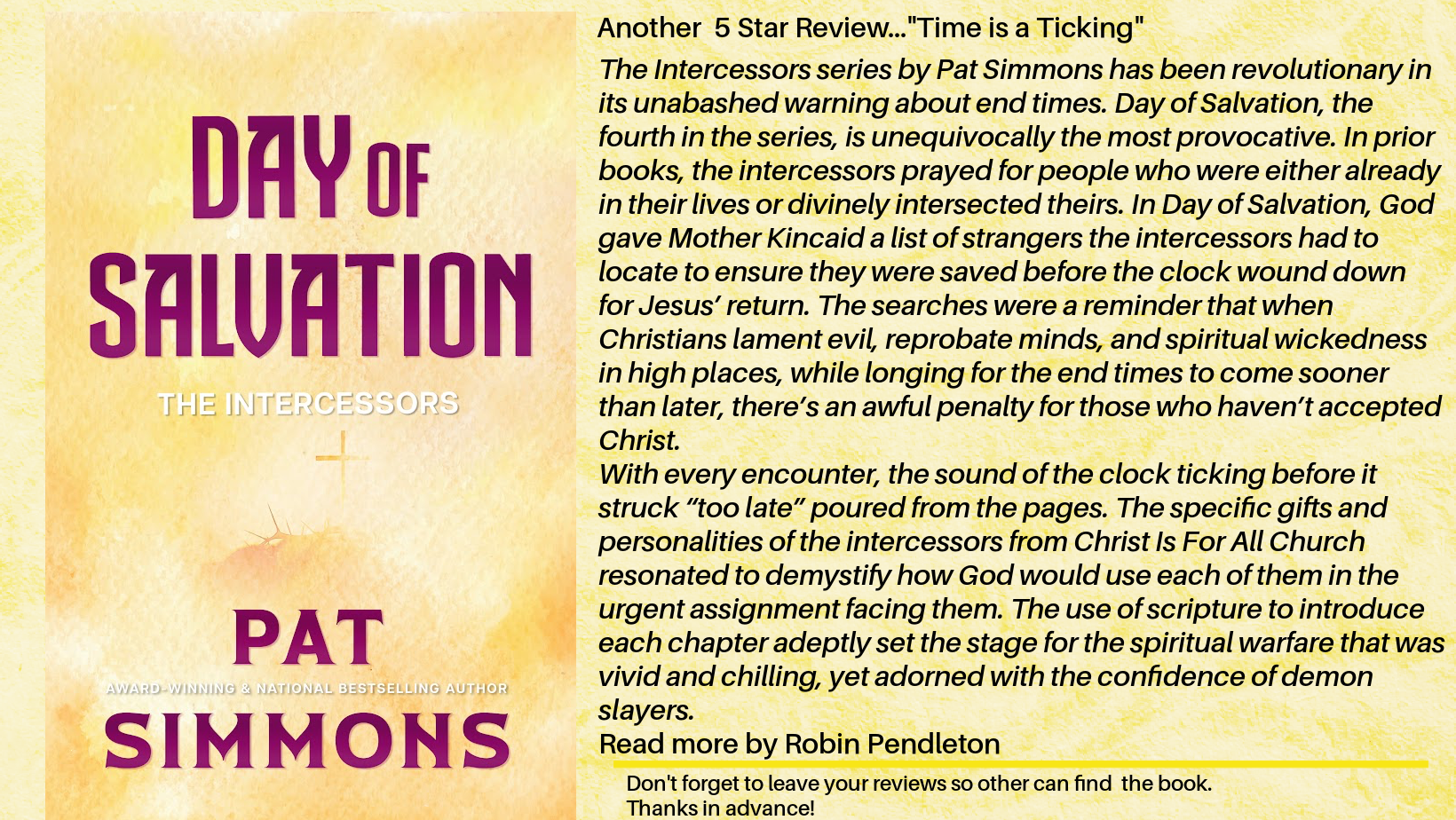 Day of Salvation reviews