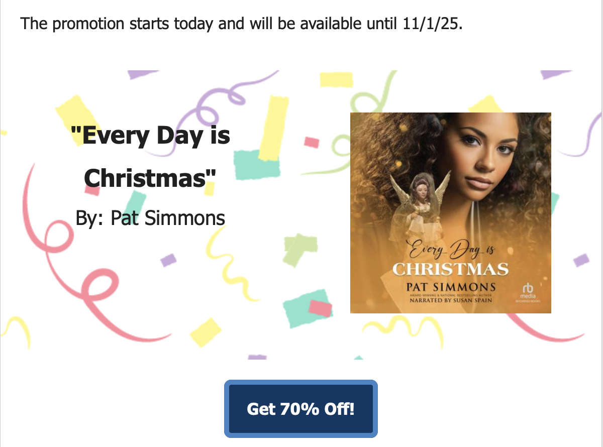 Every Day is Christmas sale
