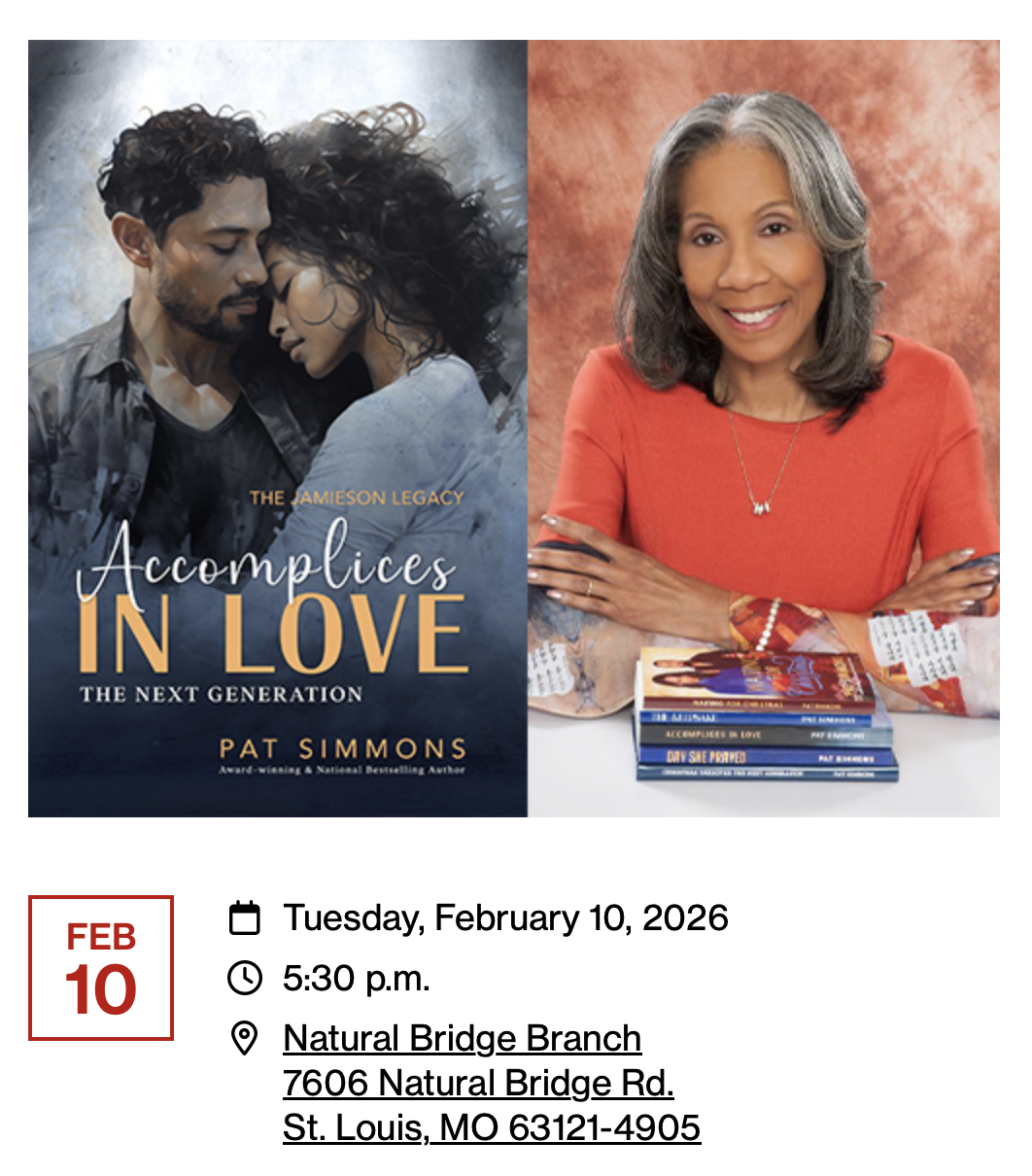 Pat Simmons book signing