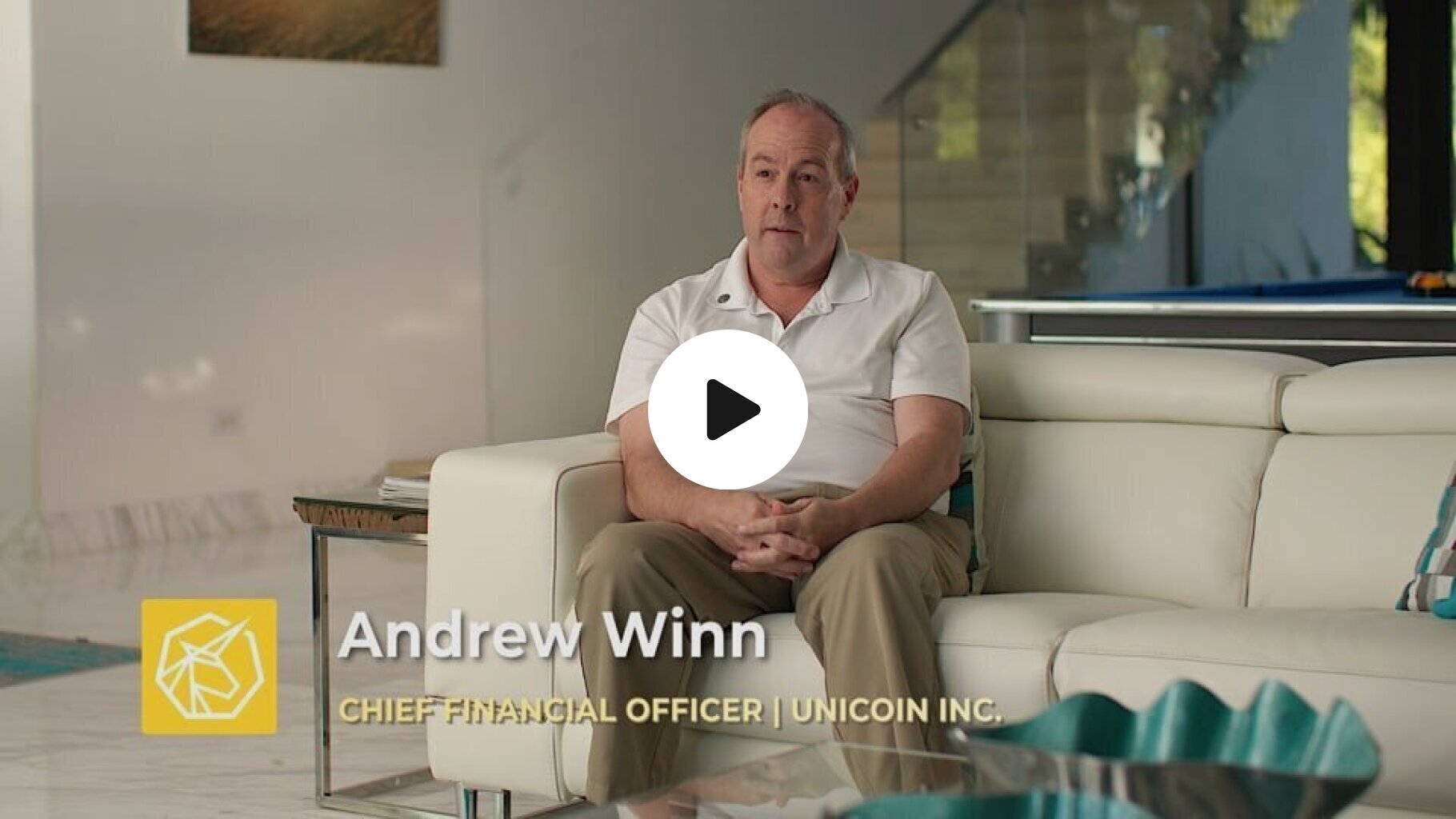 Andrew Winn, Unicoin CFO, Feb 2026