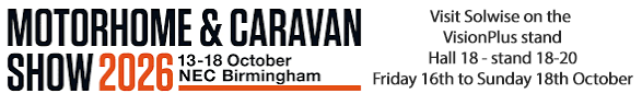 See Solwise at the Motorhome and Caravan Show 2026