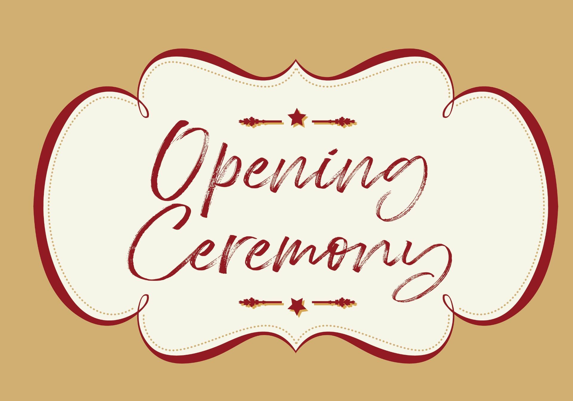 Opening Ceremony