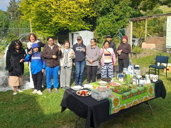 ELP Learners together in the VCC Māra Kai