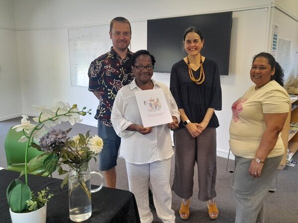 Luz becoming a New Zealand Citizen!