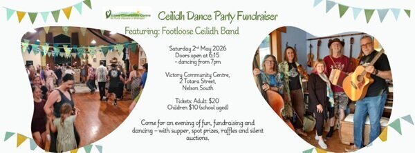 Fundraising Ceilidh Dance Party Poster
