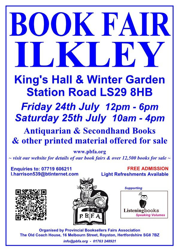 Ilkley Book Fair 2026 | Poster