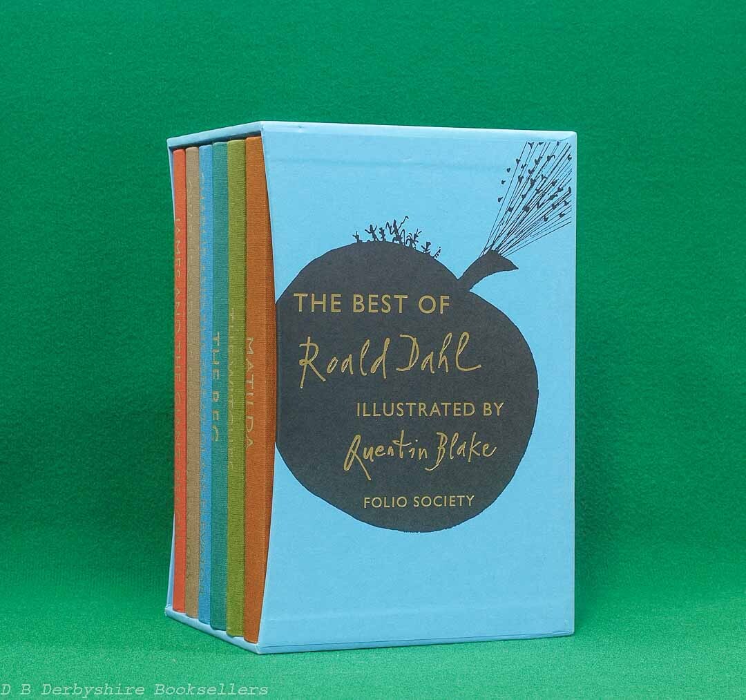 The Best of Roald Dahl | The Folio Society, 2002 | illustrated by Quentin Blake | six books in slipcase