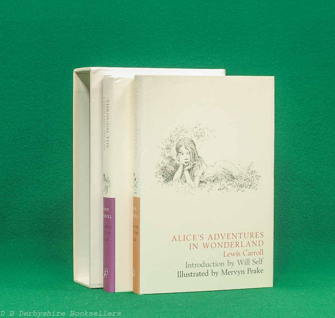 Alice's Adventures in Wonderland & Through the Looking-Glass by Lewis Carroll | Bloomsbury, 2001 | illustrated by Mervyn Peake | introductions by Will Self and Zadie Smith | in slipcase