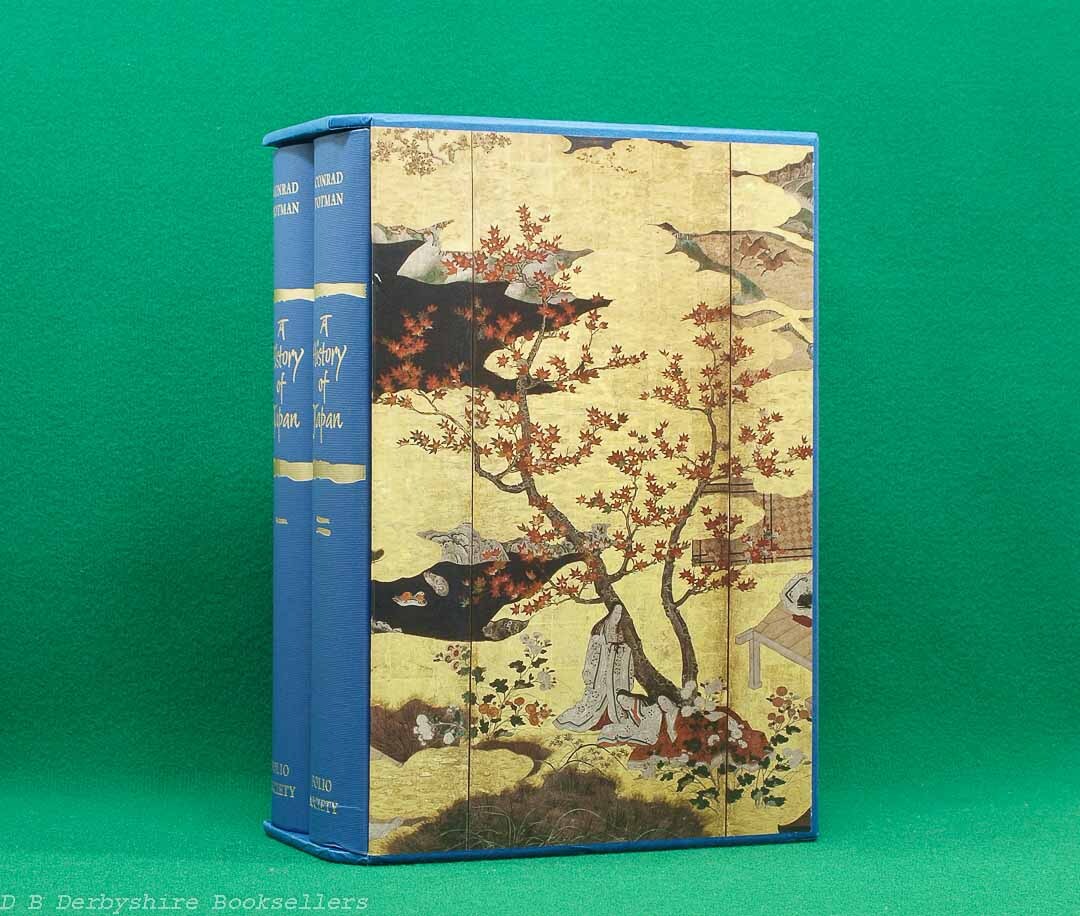 A History of Japan by Conrad Totman | The Folio Society, 2013 | foreword by Hugo Dobson