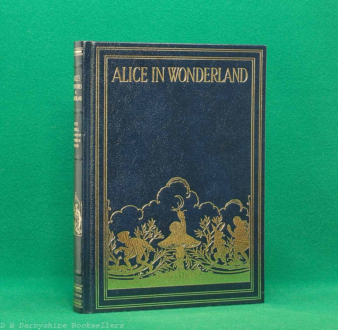 Alice's Adventures in Wonderland by Lewis Carroll | Hodder and Stoughton, facsimile 1982 | illustrated Gwynedd M. Hudson | Leather Limited Edition