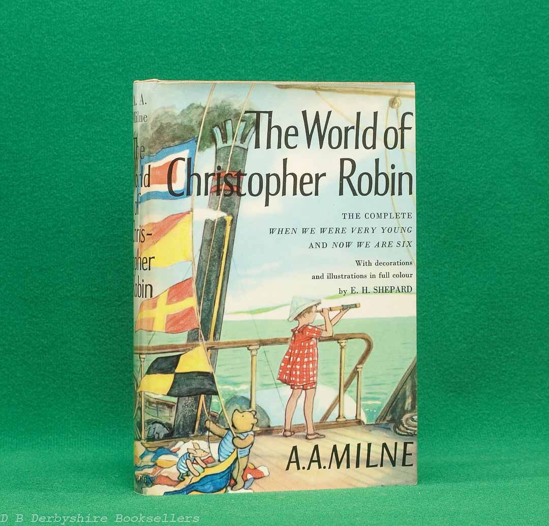The World of Pooh by A. A. Milne | Methuen Children's Books, reprint 1973 | illustrated by E. H. Shepard | Winnie-the-Pooh | The House at Pooh Corner