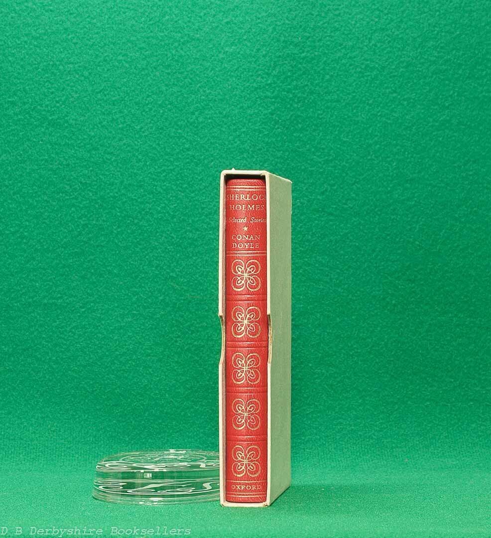 Sherlock Holmes Selected Stories by Sir Arthur Conan Doyle | Oxford University Press, 1960 | The World's Classics | Quarter Leather Binding