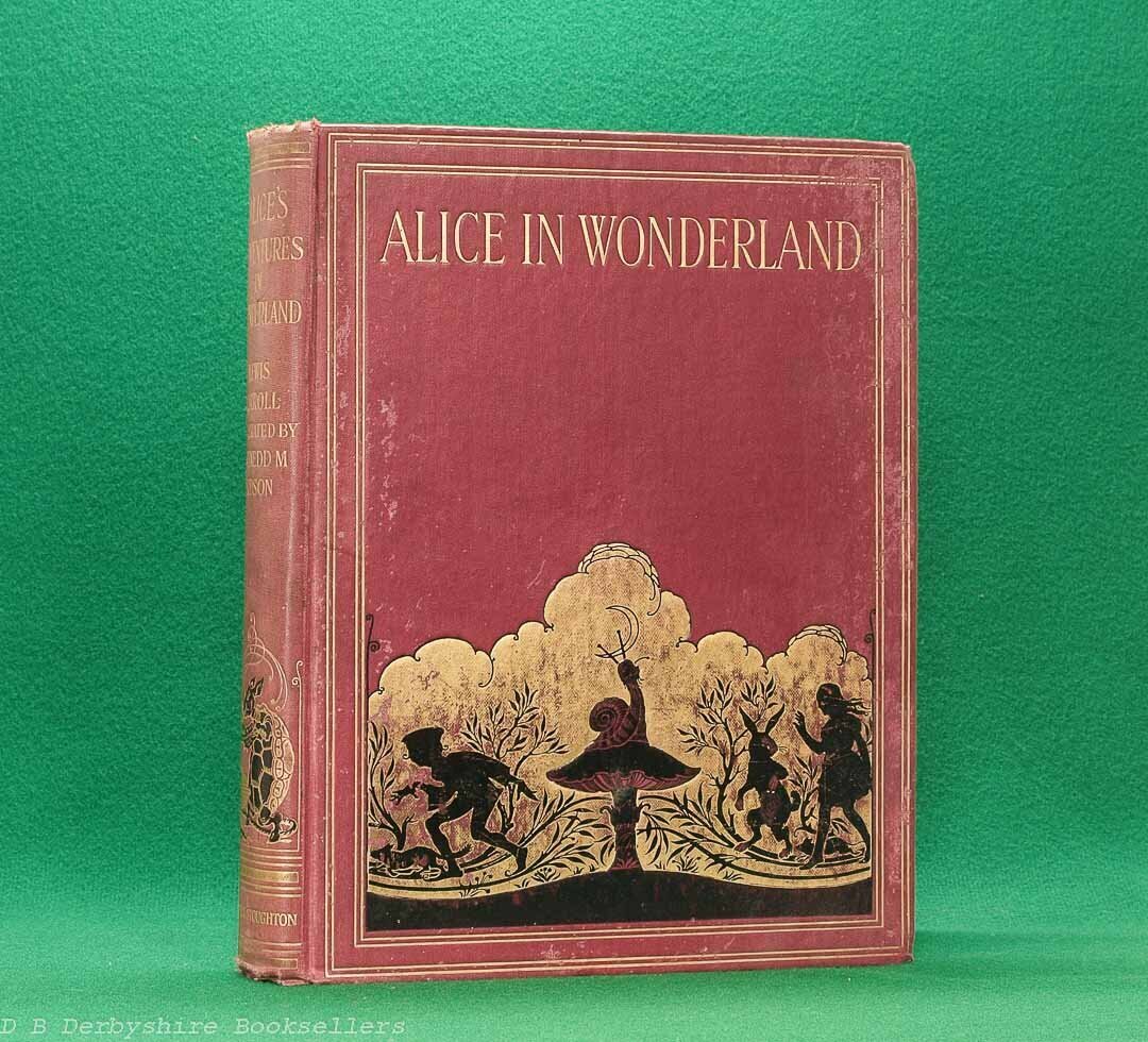 Alice's Adventures in Wonderland by Lewis Carroll | Hodder and Stoughton Limited, 1st trade edition [1922] | illustrated Gwynedd M. Hudson