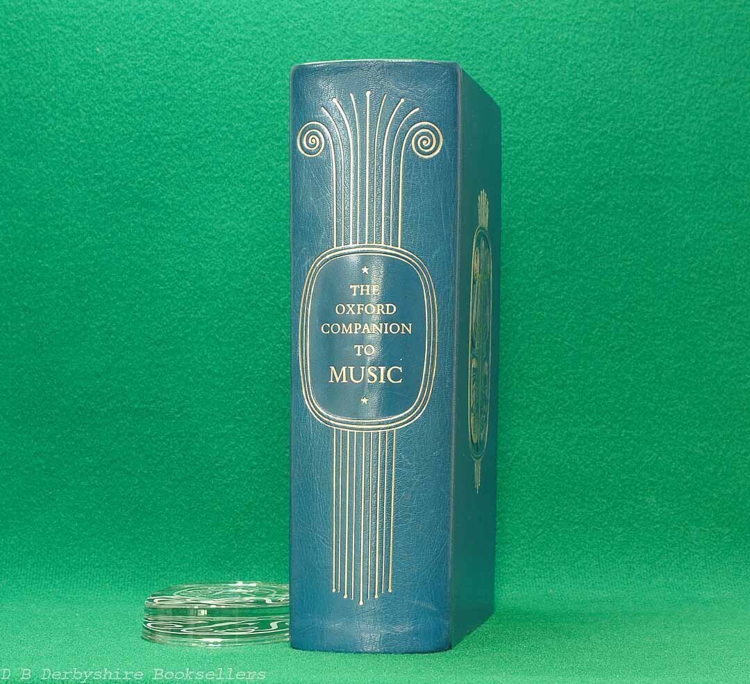 The Oxford Companion to Music | Clarendon Press, 1960 | Folio Society Special Publication | Leather Binding