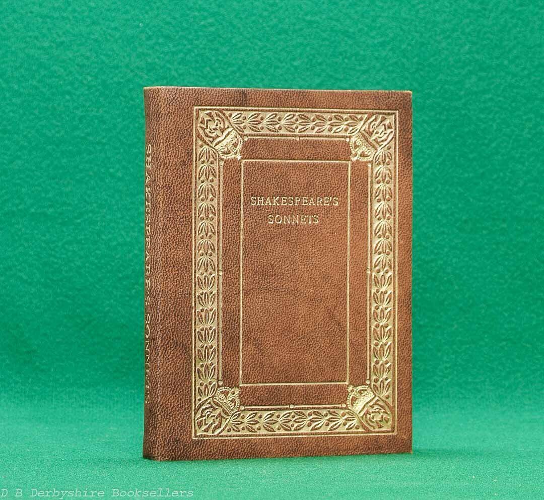 Shakespeare's Sonnets | Leopold B. Hill, circa 1920s | Leather Binding | Presentation Box | The Queen's Library of Literary Treasures