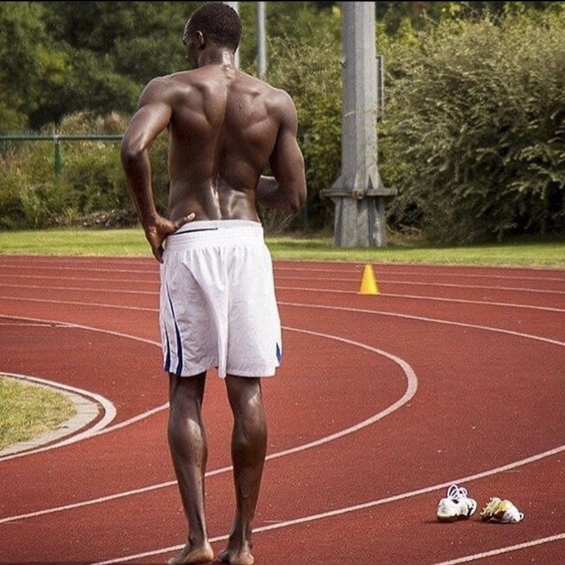 Usain Bolt's scoliosis
