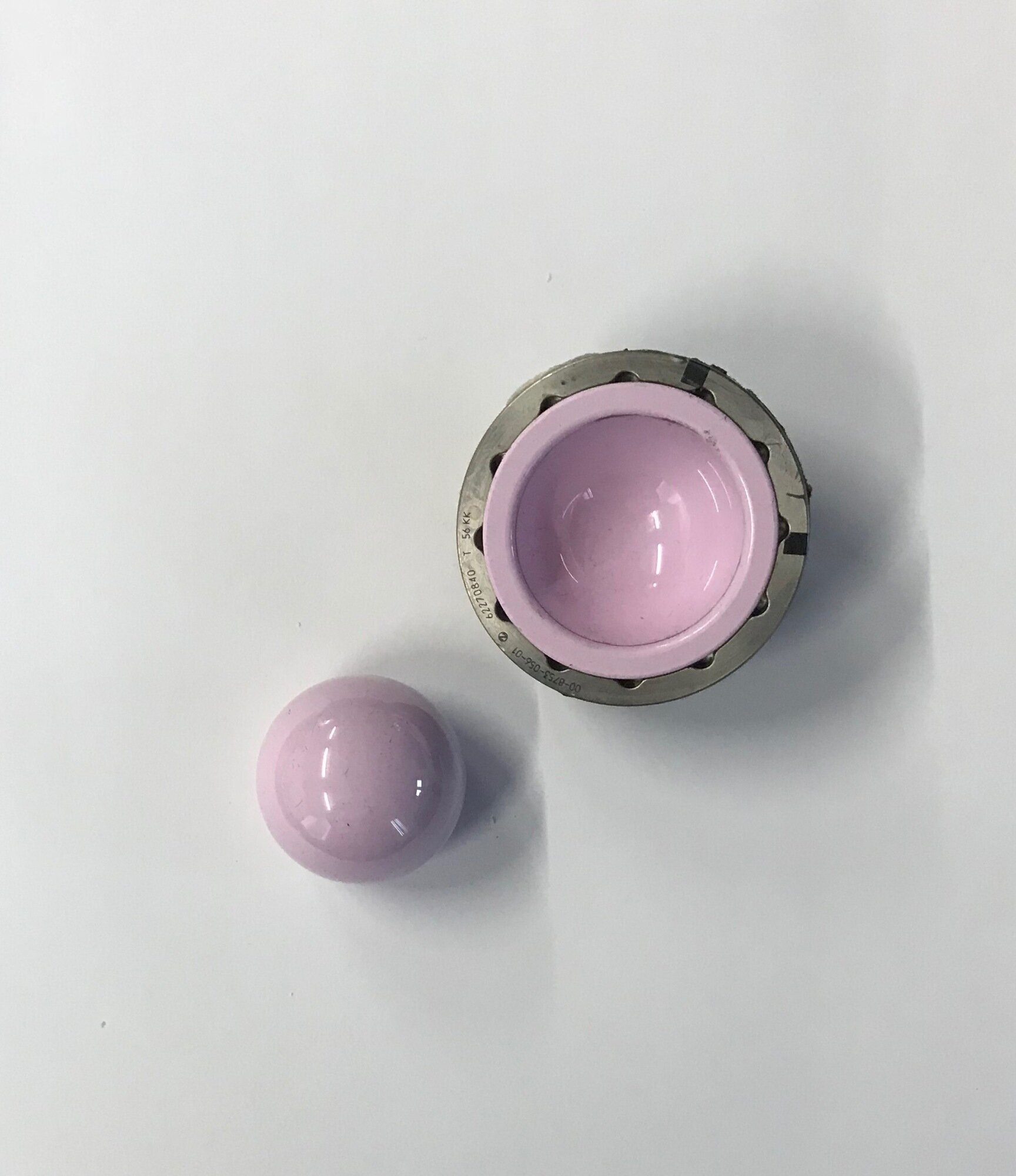 Ceramic on ceramic hip replacement
