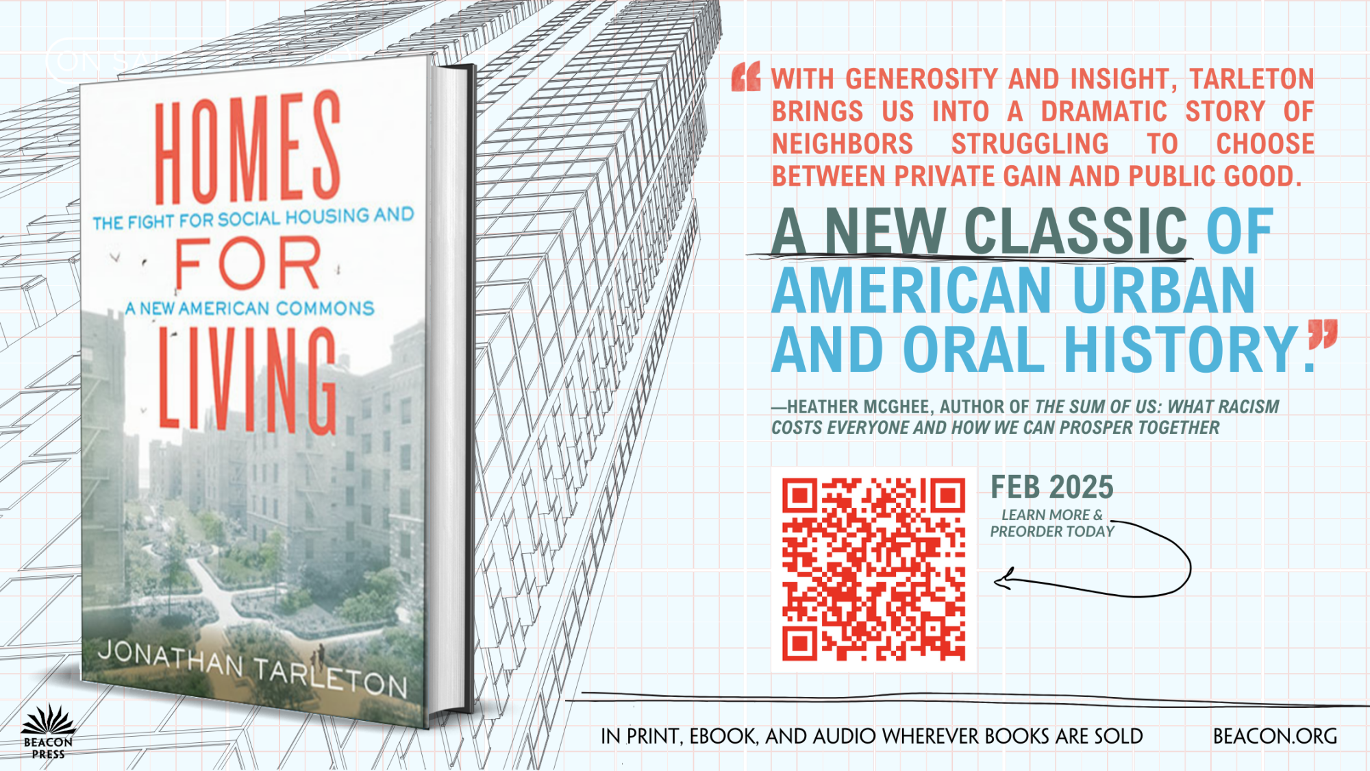 Promo image for Homes for Living book